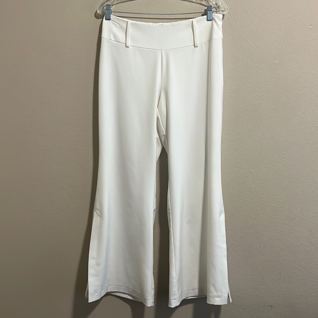 White House Black Market Wide Leg Palazzo Paint Size 8